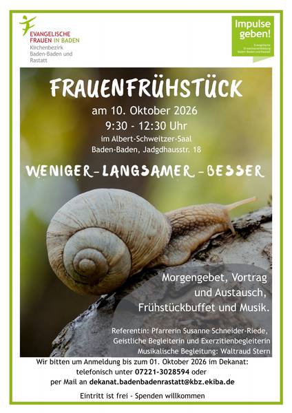 Quelle: Ev. Bezirksfrauen u. EEB - eingebettet von kirchenbezirk-babara.de